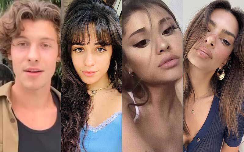 George Floyd Death: Shawn Mendes-Camila Cabello, Ariana Grande, Paris Jackson, Emily Ratajkowski Join Protests-WATCHtre