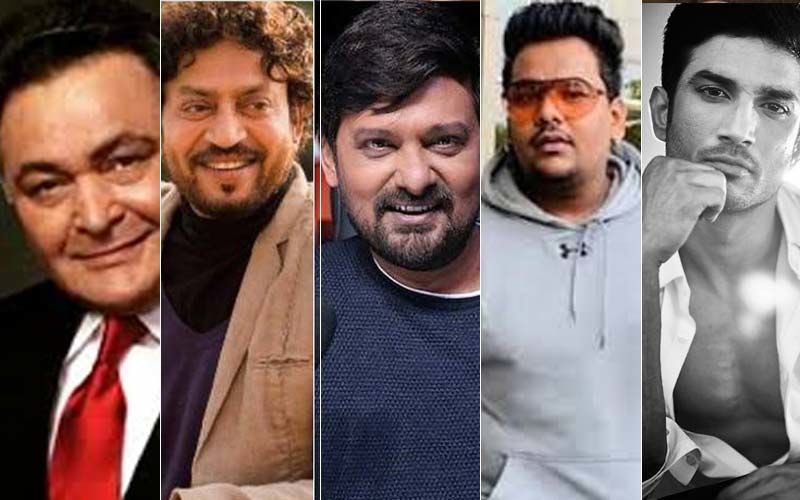 Film And TV Fraternity Sees 12 Deaths In 2 Months; RIP Rishi Kapoor, Irrfan Khan, Wajid Khan, Mohit Baghel, Sushant Singh Rajput