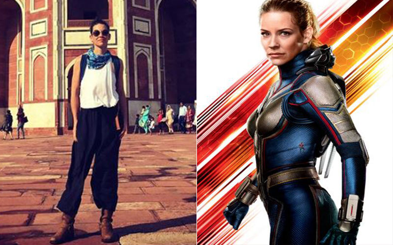 Avengers: Endgame Star Evangeline Lilly Aka The Wasp On A Vacation In Delhi