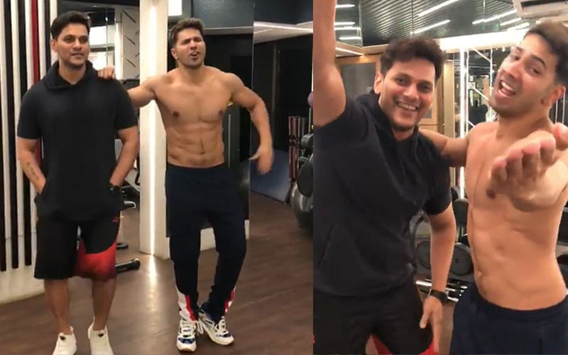 Varun Dhawan’s Dance On Tum Toh Thehre Pardesi With Fitness Trainer Prashant Sawant Will Crack You Up- Watch Video