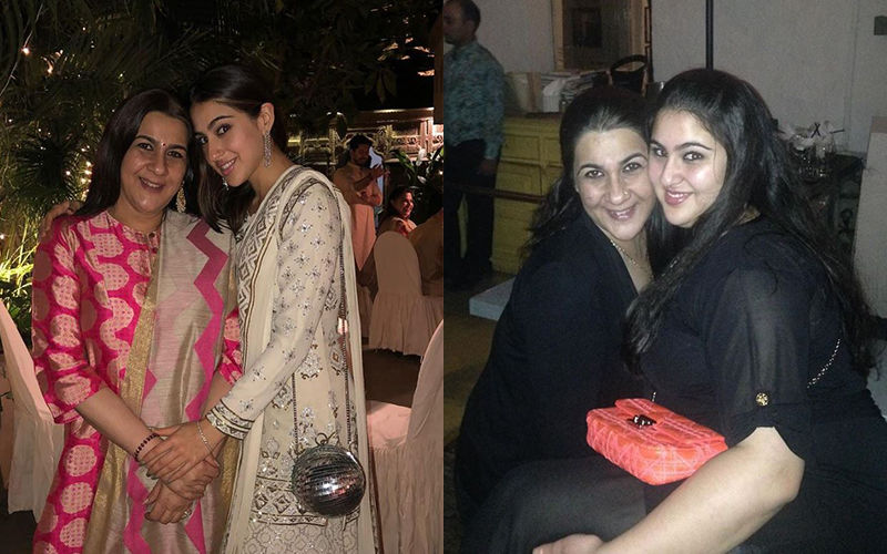 Have a look at Sara's Ganesh Chaturthi celebrations with mom Amrita Singh