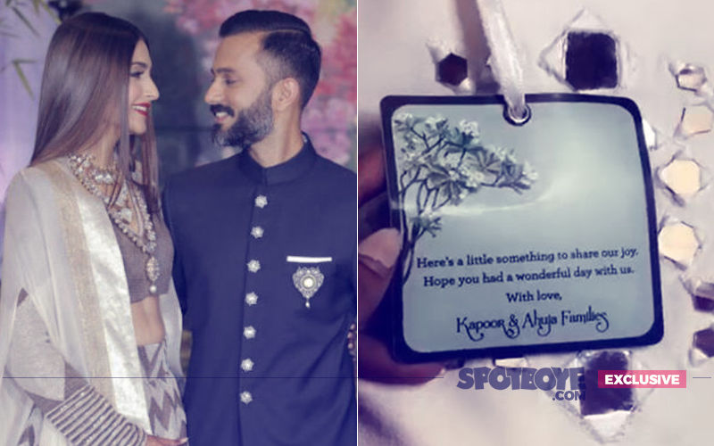 Sonam Kapoor-Anand Ahuja Wedding Anniversary: Exclusive Pictures Of The Return Gifts The Couple Gifted To Guests At Their Shaadi