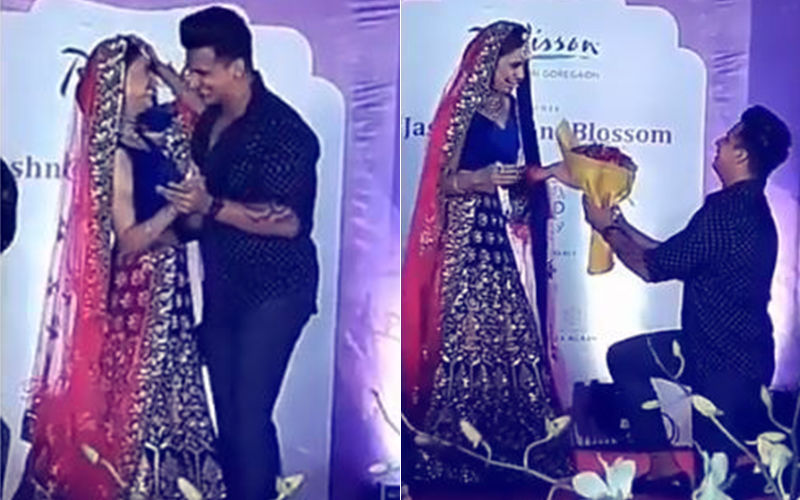 Video: Prince Narula Goes Down On His Knees For Ladylove Yuvika Chaudhary