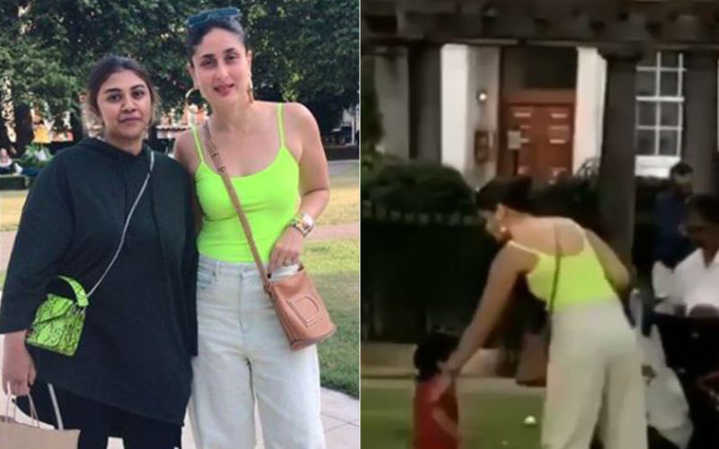 Kareena Kapoor Khan Spends Quality Time With Taimur Ali Khan In A London Park; Rocks The Neon Look: Watch Video