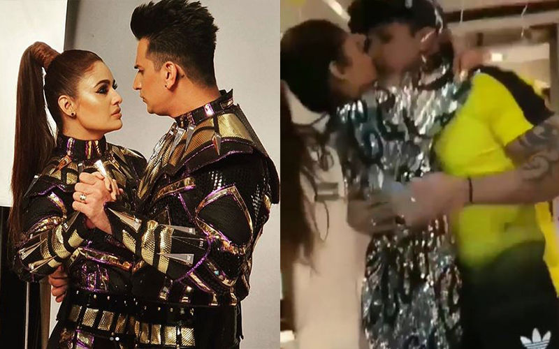 Prince Narula Plants A Kiss On Birthday Girl Yuvika Chaudhary's Lips - Inside Videos From The Bash