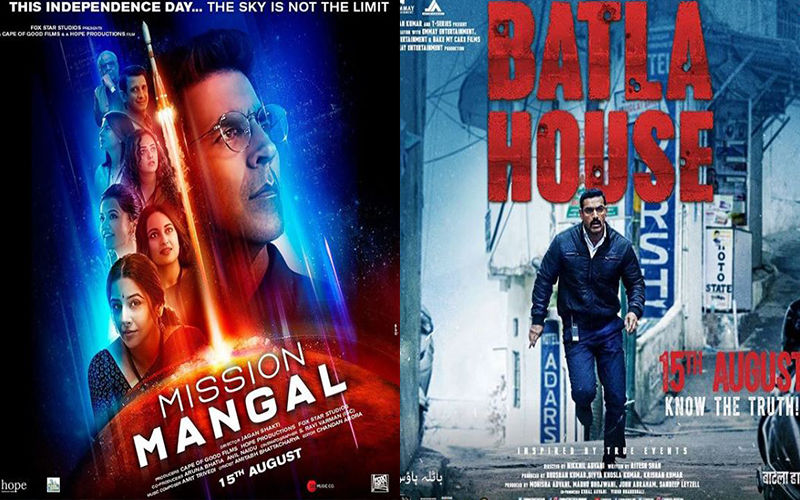 Mission Mangal And Batla House Box-Office Collections, Week 2: Akshay Kumar's Film Maintains Strong Run While John Abraham Starrer Inches Closer To 80 Cr