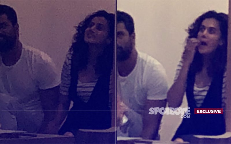 Dinner For Not Just 2: Taapsee Pannu Spotted With Vicky Kaushal