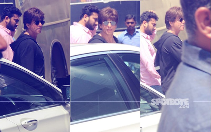 Pics: Shah Rukh Khan In Shoot Mode, Spotted On The Sets Of Zero