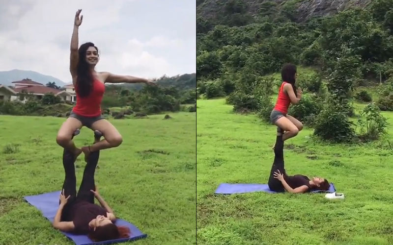 Aashka Goradia And Abigail Pande Provide Fitness Goals In Their IGTV Yoga Video