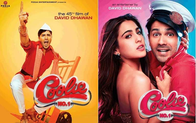 Coolie No. 1 Posters Out: Varun Dhawan Is Ready To Entertain, Sara Ali Khan Will Make You Swoon In This Rip-Roaring Comedy