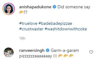 Ranveer Singhs comment