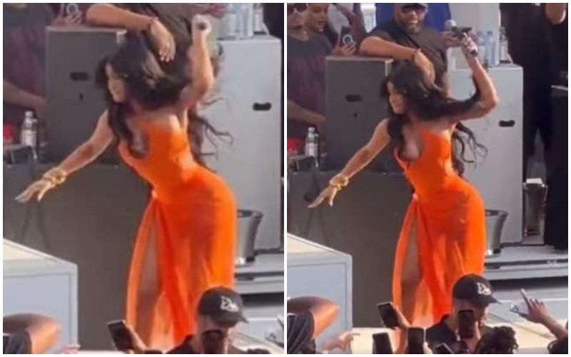 Cardi B Gets Revenge As Concertgoer For Throws Drink At Her! Rapper Hurls Microphone At Fan During Performance
