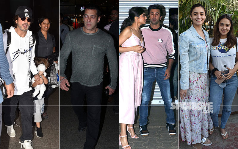 Celeb Spottings: Shah Rukh Khan, Salman Khan, Deepika Padukone, Ranbir Kapoor And More Celebs Strut In Style