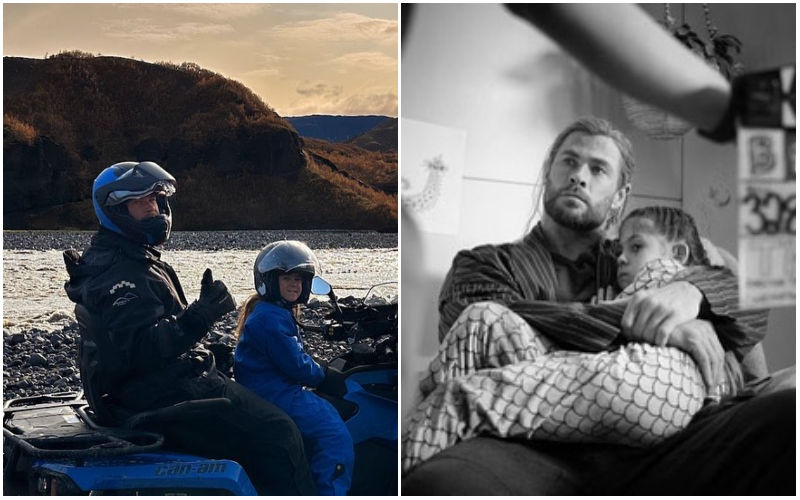 Chris Hemsworth’s Daughter Drives An ATV As They Enjoy Thrilling Adventures In Iceland; Sends Internet In A Total Meltdown-WATCH