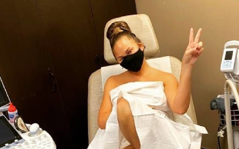 John Legend's Wife Chrissy Teigen Urges Women To Get Their Breasts Checked Regularly Even Though 'The World Is Ending'