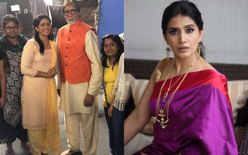 Sonali Kulkarni Is Overwhelmed Working With Amitabh Bachchan In An Advertisement Promoting E-learning App