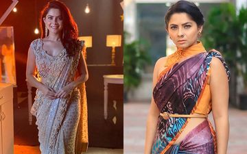 Sonalee Kulkarni's Bold Saree Look Is Raising The Temperatures In The Mix-n-Match Look
