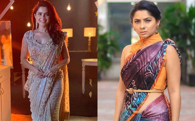 Sonalee Kulkarni's Bold Saree Look Is Raising The Temperatures In The Mix-n-Match Look