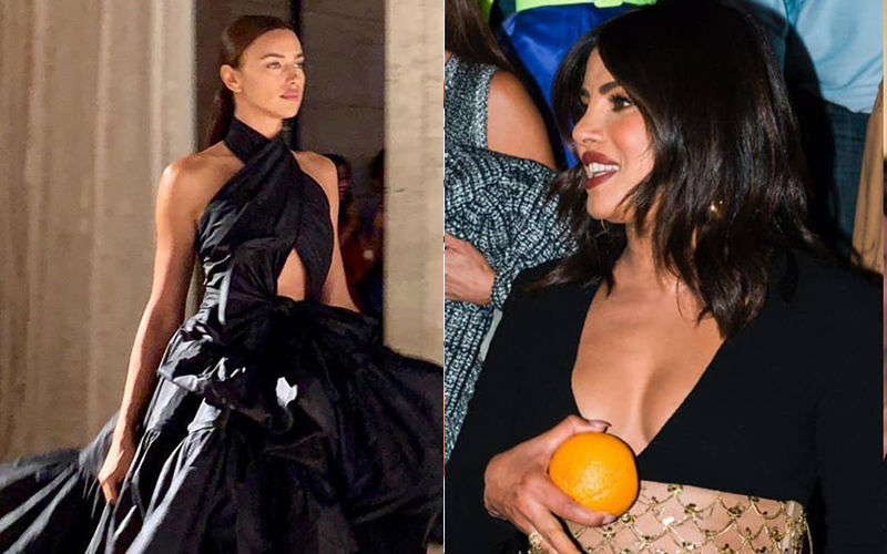 Priyanka Chopra And Bradley Cooper’s Estranged Wife Irina Shayk Are The Star Attractions At New York Fashion Week Day 1