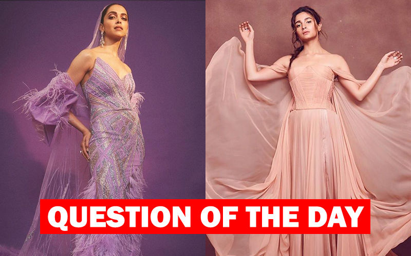 Deepika Padukone's Purple Gown Or Alia Bhatt’s Peach-Pink Gown, Which Diva's IIFA 2019 Look Enthralled You More?