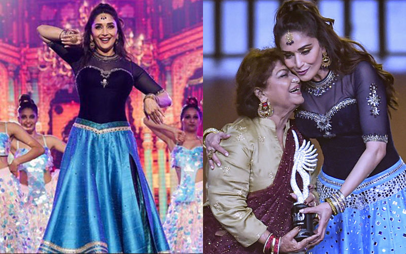 Saroj Khan Death: When The Ace Choreographer Shared An Emotional Moment With Madhuri Dixit At IIFA 2019