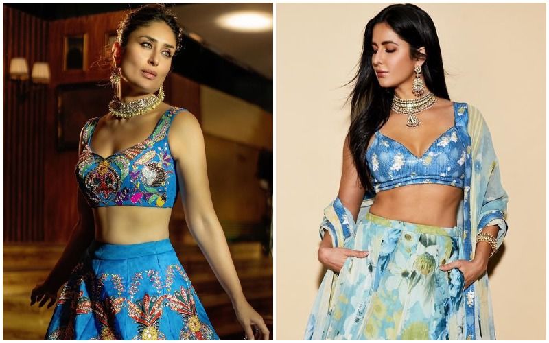 Kareena Kapoor Khan's Blue Bridal Avatar Is So Alike Katrina Kaif's Look From Akash Ambani-Shloka Mehta's Wedding