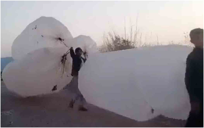 SHOCKING! Pakistanis Using Plastic Balloons To Store LPG As The Nation Reels Under Steep Economic Crisis-WATCH VIRAL VIDEO!