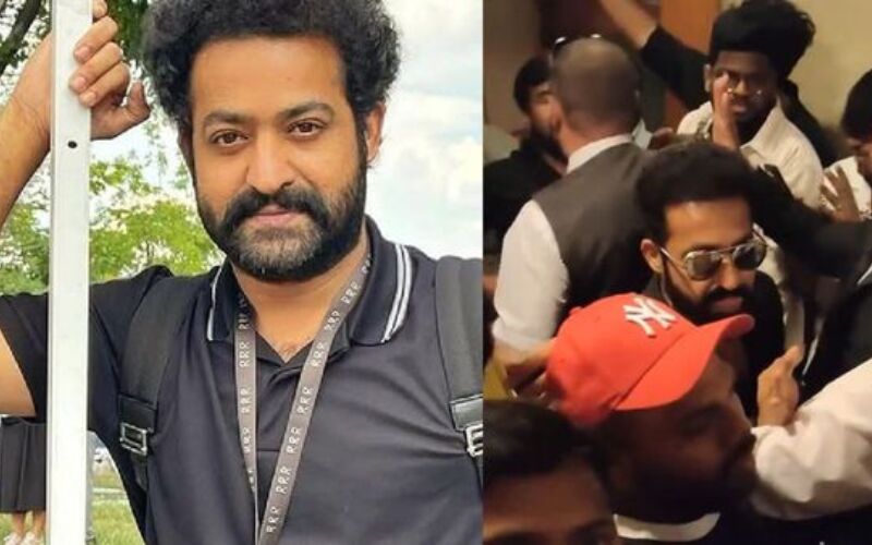 Jr NTR Loses Cool After Being Mobbed By Fans At RRR Event In London, Says “Security Will Push You Away”
