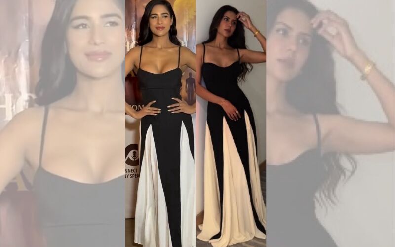 WHO WORE IT BETTER: Poonam Pandey VS Sonam Bajwa – Who Nailed The Stunning Black-And-White Gown Look Perfectly?