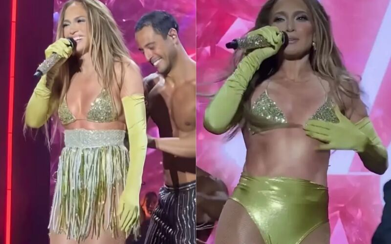'I Don’t Wear Underwe*r': Jennifer Lopez Handles Wardrobe Malfunction Like A Pro On Stage