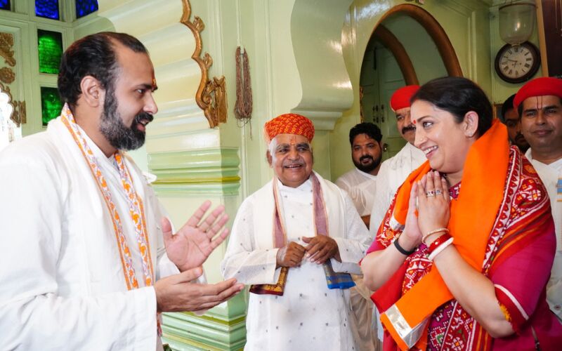 Smriti Irani And Ekta Kapoor Seek Blessings At Nathdwara Temple Ahead Of Kyunki’s Grand Premiere