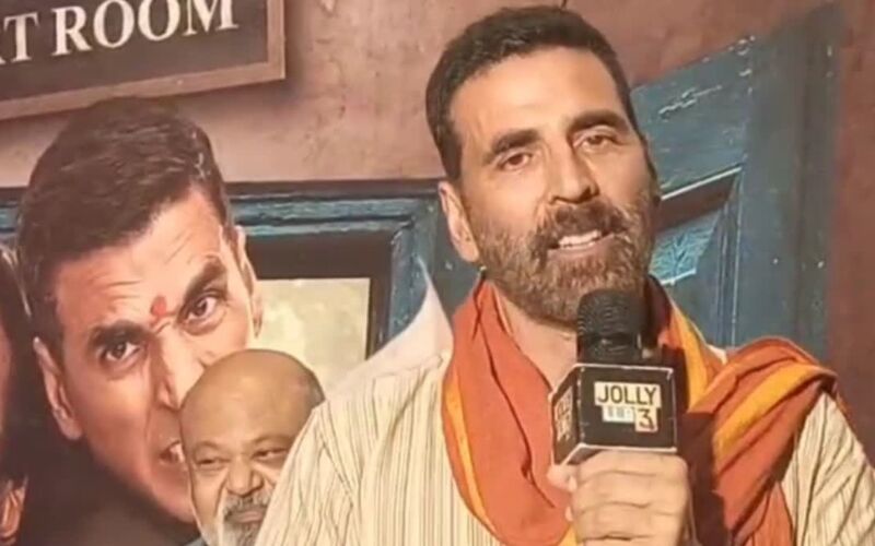 ‘Gutka Khana Bura Hai’: Akshay Kumar Responds To Tobacco Question, Schools Reporter At Jolly LLB 3 Kanpur Event
