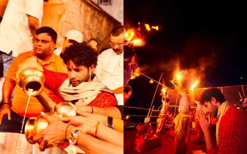 Siddhant Chaturvedi Performs Ganga Aarti In Varanasi, Calls Himself “Chora Ganga Kinare Waala!”