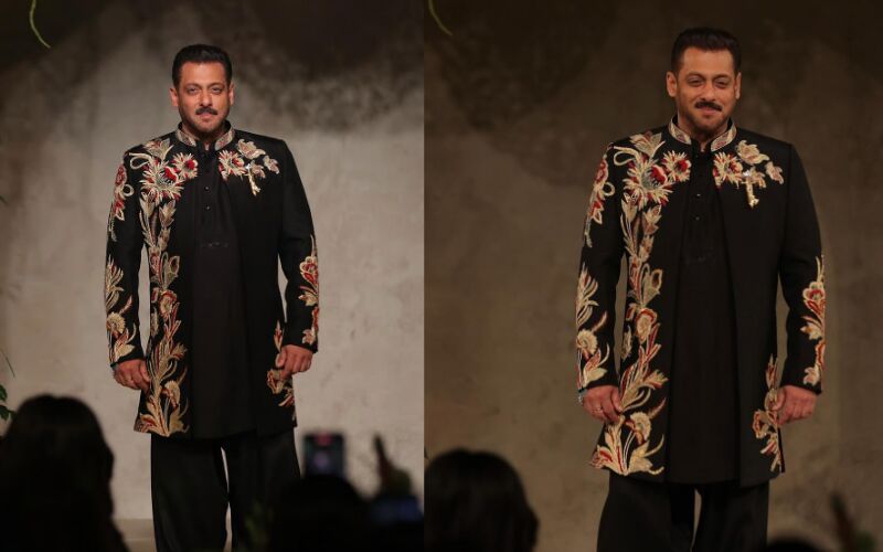 Salman Khan Walks The Ramp With Tight Security At Vikram Phadnis’ 35th Anniversary Fashion Show