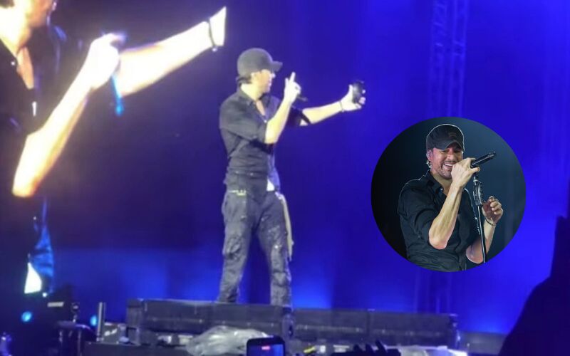 Enrique Iglesias Mumbai Concert: Singer Catches Fan's Phone Mid-Performance In Mumbai And Records Surprise Video | WATCH