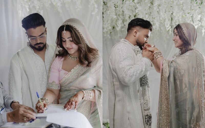 Hina Khan Marries Rocky Jaiswal: Celebrities Shower Love On The Couple Amid Her Brave Cancer Battle