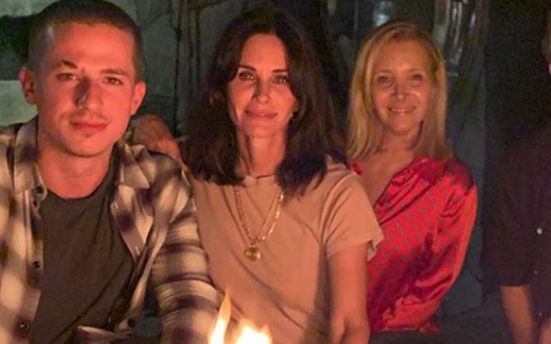 FRIENDS 25: Monica Courteney Cox And Phoebe Lisa Kudrow Have A Reunion, Joined By Singer Charlie Puth