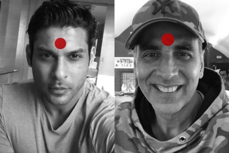 Laxmii: Bigg Boss 13 Winner Sidharth Shukla Sports Red Bindi And Participates In Akshay Kumar's Campaign; Says It's Time To Support The Third Gender