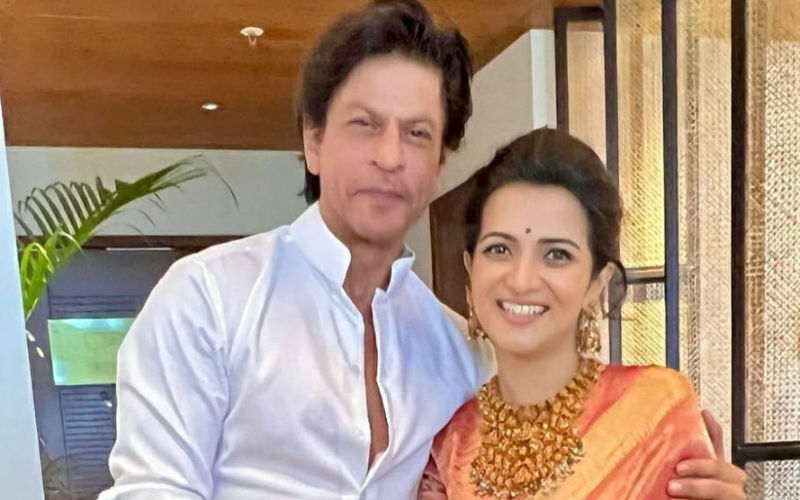 Shah Rukh Khan Gets A Tight Hug From Dhivyadharshini Neelakanda, Actress Says, ‘You Deserve Only The Best Of Best Life Sir’