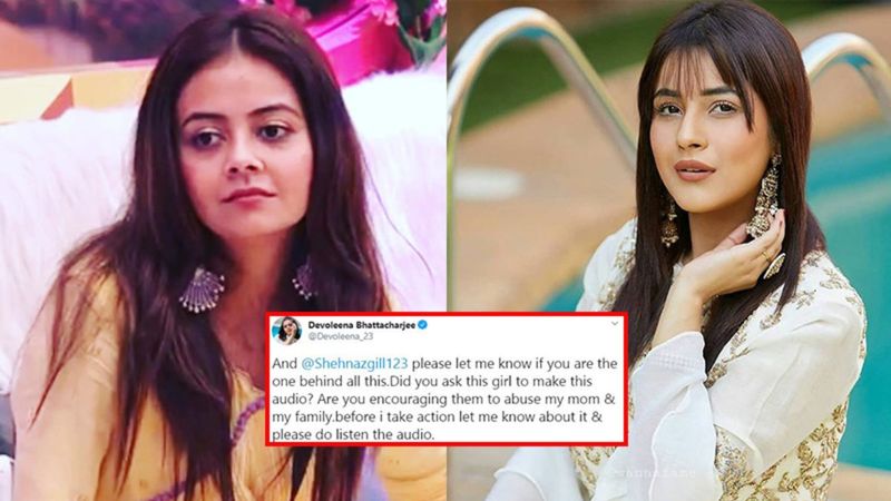 Devoleena Bhattacharjee Gets FILTHY Audio Threats From Shehnaaz's Fans; Lady Questions Sana On If She Encouraged Them