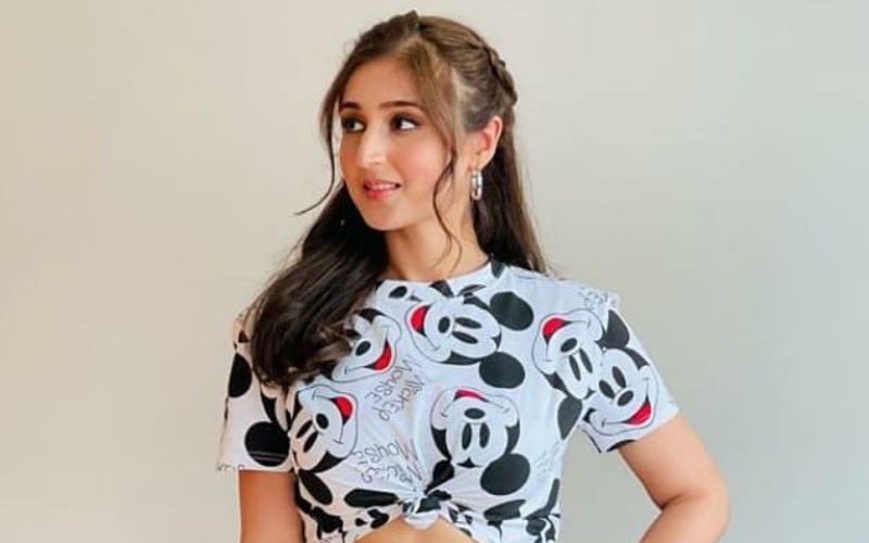 Nayan Hitmaker Dhvani Bhanushali Channels Her Inner Disney Kid In An Adorable Mickey Mouse Tee And Polka-Dotted Skirt
