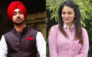 Diljit Dosanjh And Neeru Bajwa Have A Ball On The Sets of 'Shadaa'