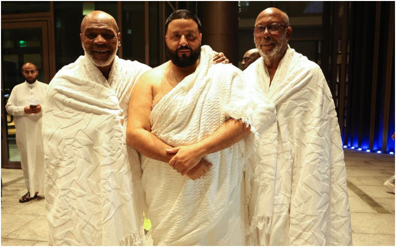 VIRAL! DJ Khaled And Mike Tyson Perform Umrah In Mecca; Musician CRIES For THIS Reason! Gauhar Khan Reacts: ‘Subhan Allah!’
