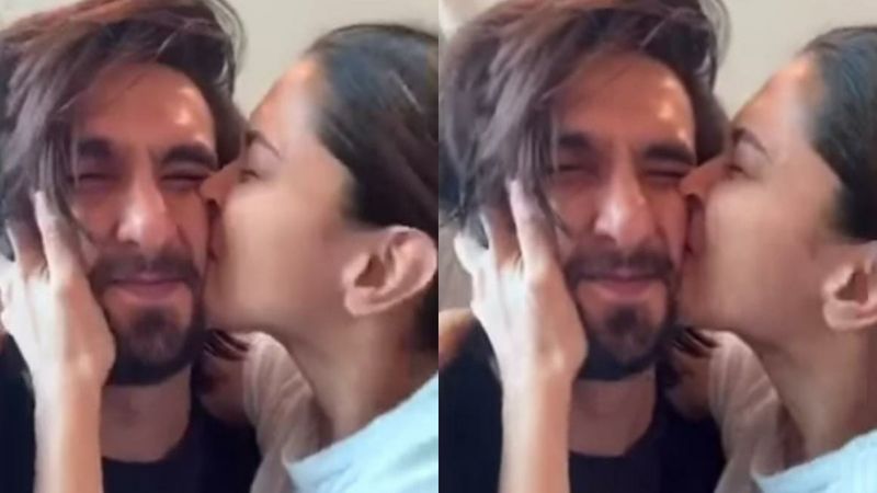 Deepika Padukone Can't Stop Kissing Her 'Cutie' Ranveer Singh's 'World's Most Squishable Face'; We Are Melting - VIDEO