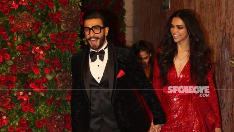 Ranveer Singh Looks Oh-So-In-Love With Wifey Deepika Padukone In These Latest Pictures; Actress Finds Him ‘Too Handsome’