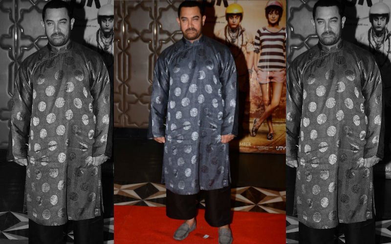 Aamir Wears A Chinese Outfit Gifted By Jackie Chan