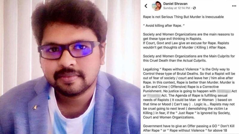 'Carry Condoms, Cooperate With Rapist,' Filmmaker Daniel Shravan's FILTHY Comments On Rape DISGUSTS The Internet