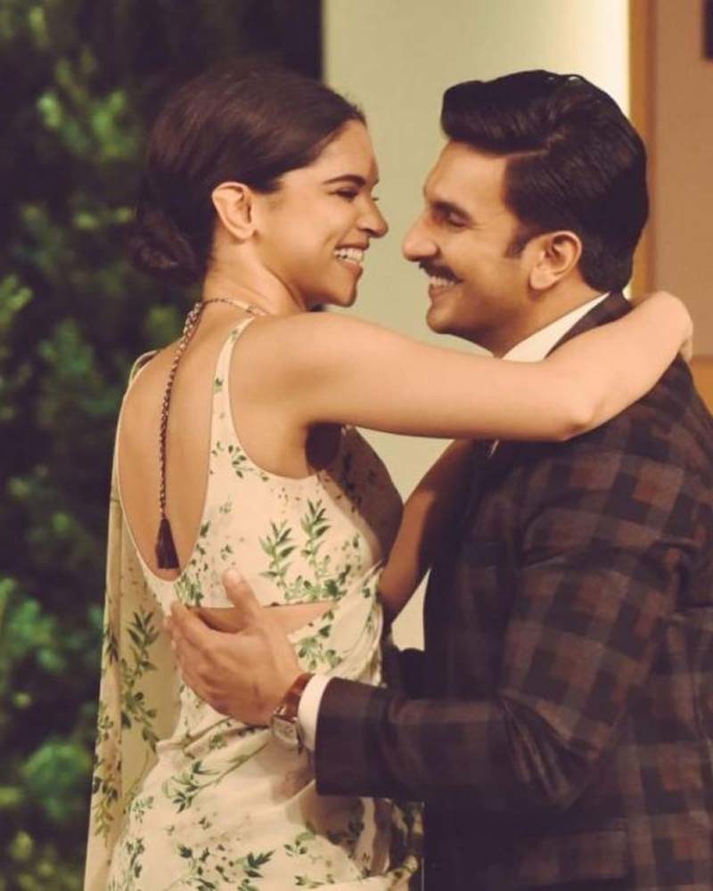 Deepika, Ranveer walk hand in hand at recent event love 1