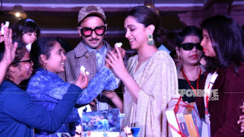 Deepika Padukone Cuts The Birthday Cake With Paparazzi; Shares Happiness With Hubby Ranveer Singh By Her Side - VIDEO