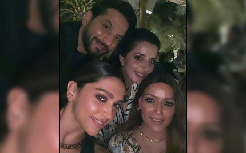 Deepika Padukone Looks Drop-Dead Gorgeous In Black As She Steps Out For Dinner With Friends In Dubai